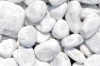 Marmorzierkiesel Carrara - Weiß 60-100 mm